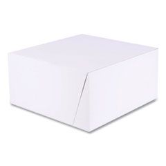 BAKERY BOX 10X10X5 WHITE  100/CS