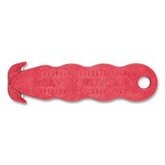 KLEVER KUTTER SAFETY CUTTER 1"  BLADE 4" PLASTIC HANDLE RED 