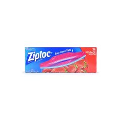 ZIPLOC STORAGE BAG GALLON  38/PK 9/CS