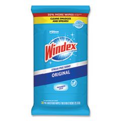 WINDEX GLASS AND SURFACE WET  WIPE 38/PK 12/CS