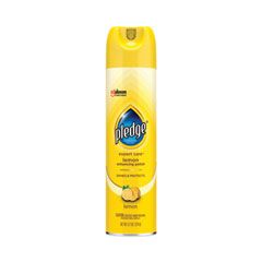 PLEDGE FURNITURE POLISH LEMON  9.7oz AEROSOL SPRAY