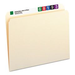 MANILA FILE FOLDER STRAIGHT  TABS LETTER SIZE 8.5X11 100/PK
