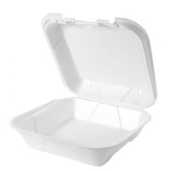 SNAP-IT HINGED CONTAINER  VENTED LARGE 1 COMPARTMENT 