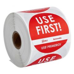 USE FIRST ROUND LABEL 3"  DISPENSER PACK 500/RL