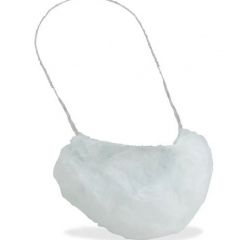GENUINE JOE BEARD CAP  COMFORTABLE BREATHABLE WHITE 