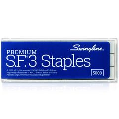 SWINGLINE PREMIUM STAPLES .25"  LENGTH 0.5" CROWN STEEL 