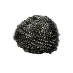 SCOTCH-BRITE STAINLESS STEEL  SCRUBBER SILVER 12/CS