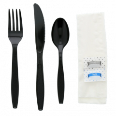 6 PIECE CUTLERY KIT HEAVY  WEIGHT PS 250/CS