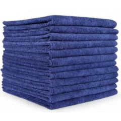 MICROFIBER CLEANING CLOTH  300GM 16X16 ROYAL BLUE 12/PK 