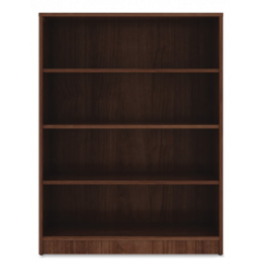 BOOKCASE 4 SHELVES 48Hx36Wx12D WALNUT 