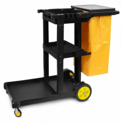 MAXIROUGH JANITOR CART 45.5" x 20" x 38.5"