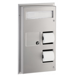 B-357 CLASSIC SERIES PARTITION  MOUNTED SANITARY NAPKIN 