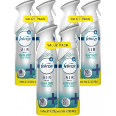 FEBREEZE HEAVY DUTY AIR  FRESHENER SPRAY 2/PK 3PK/CS
