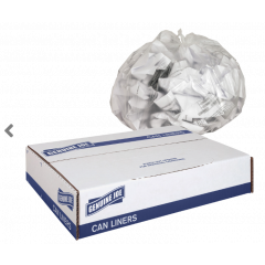 HIGH DENSITY CANLINERS 24X24  10GAL CAPACITY 50/RL 20RL/CS