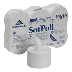 SOFPULL CENTERPULL BATH TISSUE 2PLY 6/1000