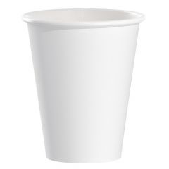 HOT CUP 8oz WHITE 20/50 