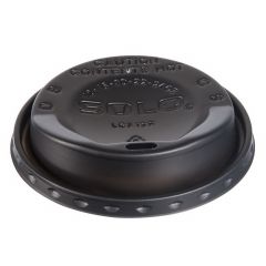 GOURMET TROPHY CUP LID BLACK (12-24oz CUP) 12/125
