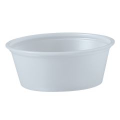 PLASTIC SOUFFLE CUP 1.5oz TRANSLUCENT 10/250
