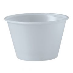 PLASTIC SOUFFLE CUP 4oz TRANSLUCENT 10/250