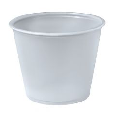 PLASTIC SOUFFLE CUP 5.5oz TRANSLUCENT 10/250