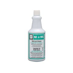[*][*] M95 MILD ACID CLEANER TILEAND PORCELAIN 12/QT