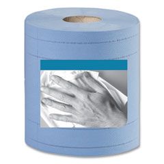 INDUSTRIAL PAPER WIPER 4PLY  11X15.75 UNSCENTED BLUE 375 