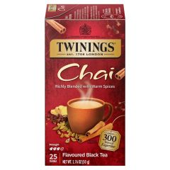 TWININGS CHAI TEA 25/BX 