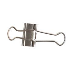 BINDER CLIPS SMALL SILVER  72/PK