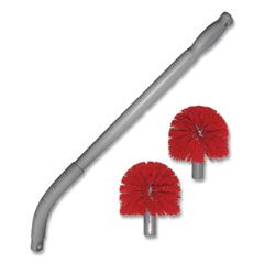 ERGO TOILET BOWL BRUSH WITH  NYLON BRISTLE HEAD (HANDLE AND 