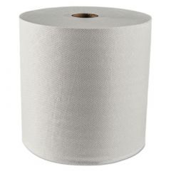 US HARDWOUND ROLL TOWEL  8X800FT WHITE 6/CS