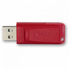 VERBATIM STORE N GO USB DRIVE 64 GB RED