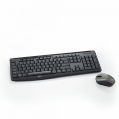 VERBATIM SILENT WIRELESS MOUSE AND KEYBOARD WIRELESS BLACK