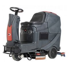 AS710R 28" RIDING FLOOR SCRUBBER + AGM BATTERIES + OBC