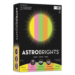 COLOR PAPER NEON ASSORTMENT 24LB BOND WEIGHT 8.5X11