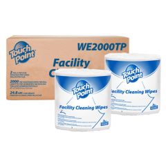 TOUCH POINT FACILITY CLEANING  WIPES 8X5 2000/RL 2RL/CS