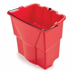 WAVEBREAK 18QT DIRTY WATER  BUCKET RED 6/CS