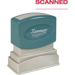 PRE INKED SCANNED STAMP RED 