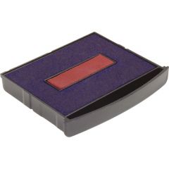 CLASSIX SELF INKING STAMP REPLACEMENT PAD RED BLUE