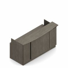 BOWFRONT RECEPTION DESK  36Dx77Wx42H 