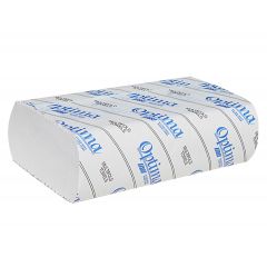 OPTIMA PREMIUM MULTIFOLD TOWEL 10.6x9.5 WHITE 12/200