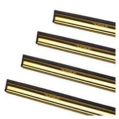 BRASS CHANNEL + RUBBER 22" 12/CS