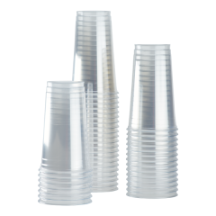 PET COLD CUP 32OZ CLEAR 300/CS 