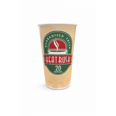 CHEVRON HOT CUP 16oz 750/CS 