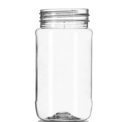 SPICE BOTTLE PET PLASTIC 8oz  CLEAR (53-485)