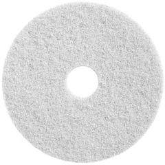 TWISTER FLOOR PAD 20" DIAMETER  WHITE 2/CS