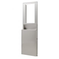 ENMOTION RECESSED TRASH  RECEPTACLE STAINLESS STEEL