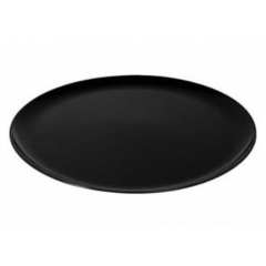 CATER TRAY ROUND 12" BLACK  25/CS