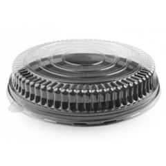 CATER TRAY LOW DOME LID 16"  25/CS