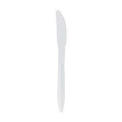 KNIFE MED-HEAVYWEIGHT PP WHITE 1000/CS