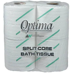 OPTIMA SPLIT CORE BATH TISSUE 2PLY 4x3.9 48/750